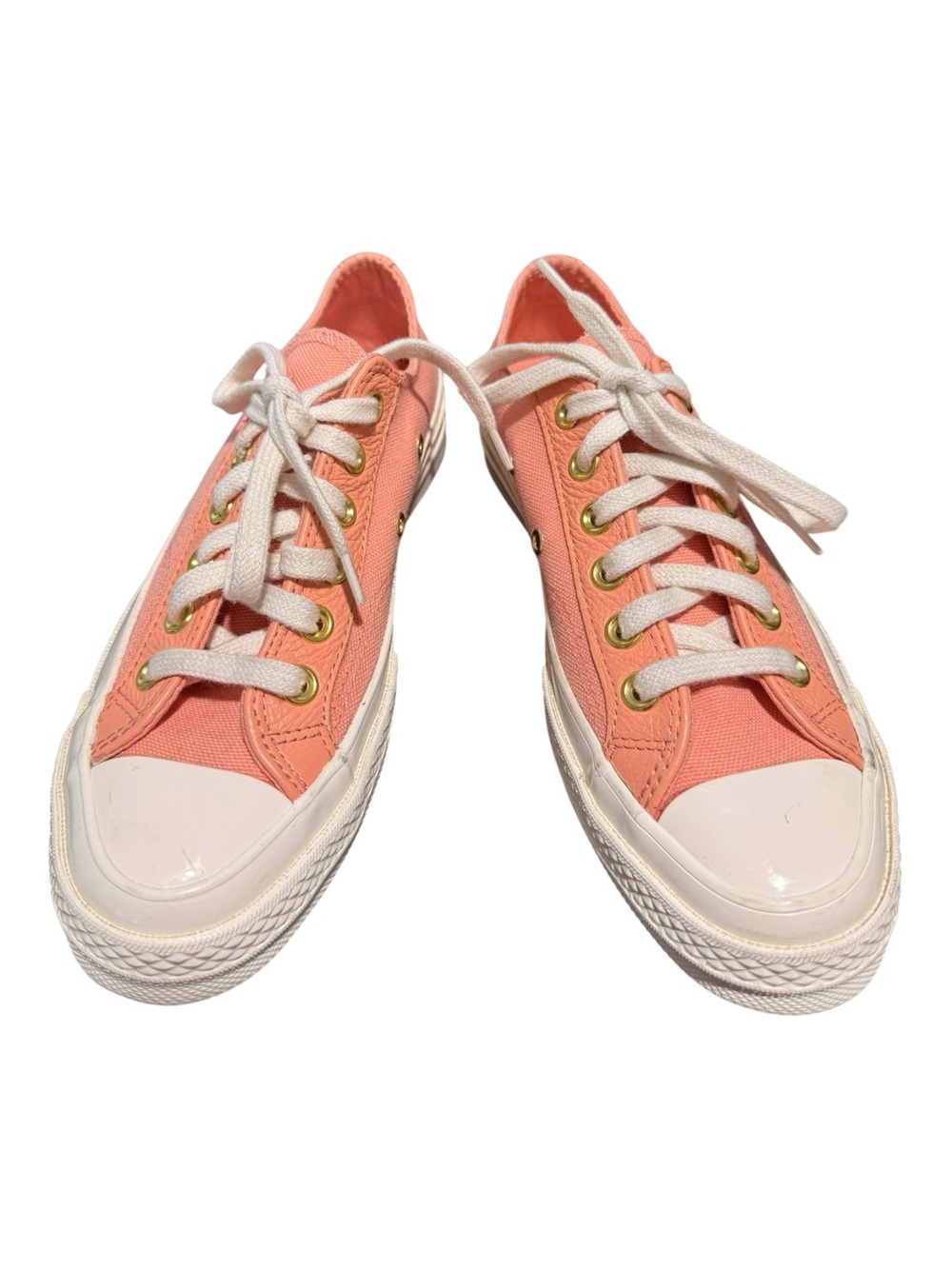 NWT Converse Chuck 70 Low Top Sneakers - Sunset Glow Peach - Size 6.5